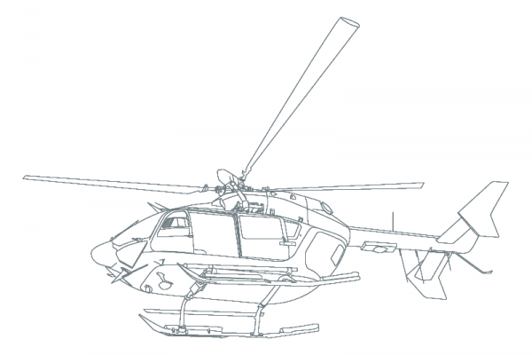 Aerospace ribbed belt