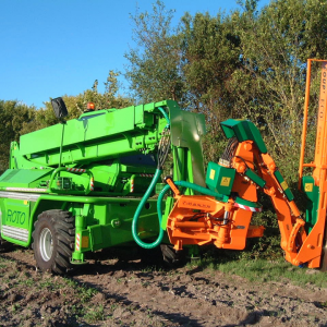 Podadora de setos, desmenuzadora