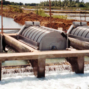 Filtro de tambor y piscicultura