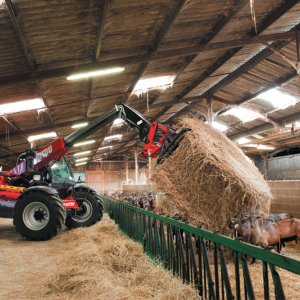 Ventilador cargador telescópico